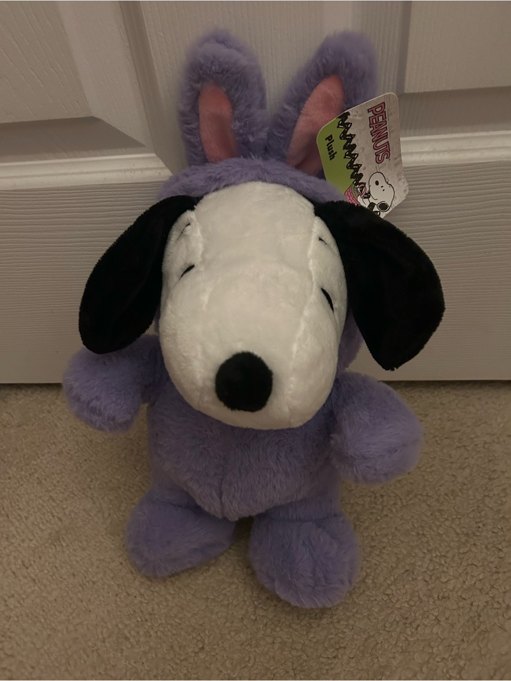 Peanuts Snoopy Easter Bunny Plush